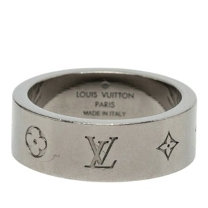 ルイ ヴィトン LV インスティンクト リング 指輪 サイズ M M00513 シルバー メタル メンズ LOUIS VUITTON 【中古】