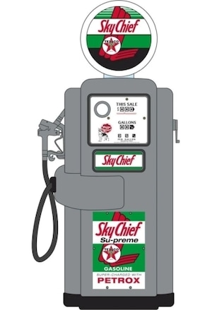 GREENLIGHT / グリーンライト 1948 Wayne 100-A Gas Pump - Texaco Sky Chief Su-Preme 14150-B