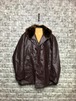希少 美品 FRANCH Vintage フランス ヴィンテージ 羊革 襟ボア ムートンライナー ラバー 防水 カーコート マッキーノ カナディアン コート