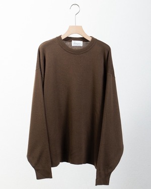 wide high gauge knitted sweater / Made In CANADA