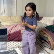 韓国子供服 / 26Autumn / 〖取寄〗JEJEUNOSITY / ペパーミント パンツ / キッズ服 / ジュニア服 / 秋服 *XS~JM*