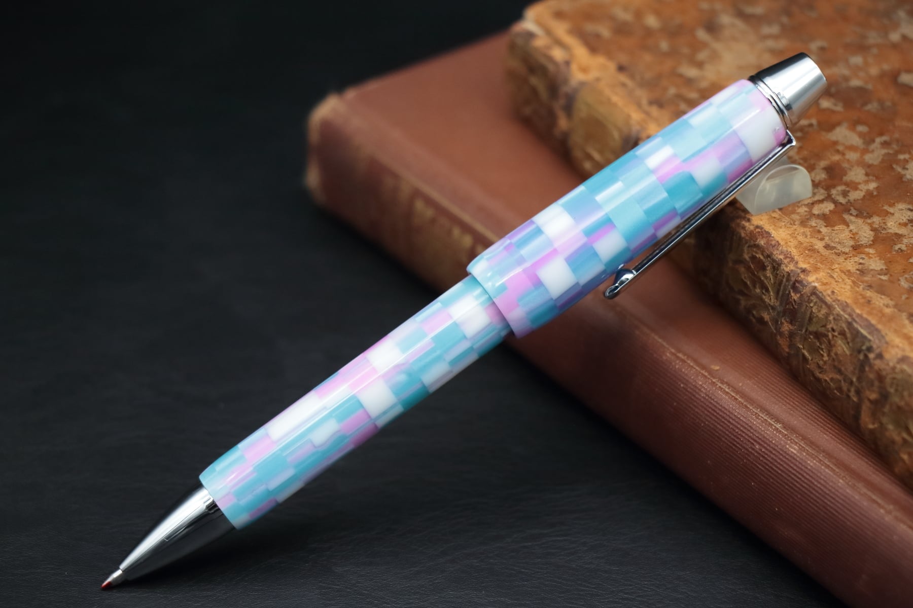 ハイドレンジア・多機能ペン」Viriditas 手作りペン ボールペン