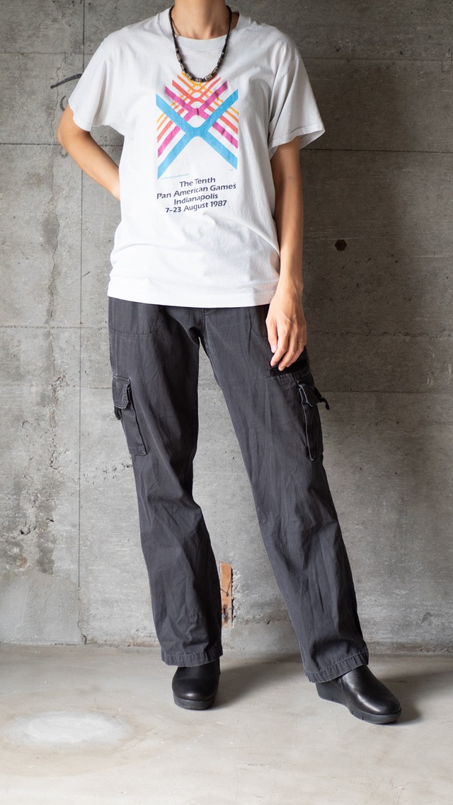 "Pan American Games" 1980s Event t-shirt
