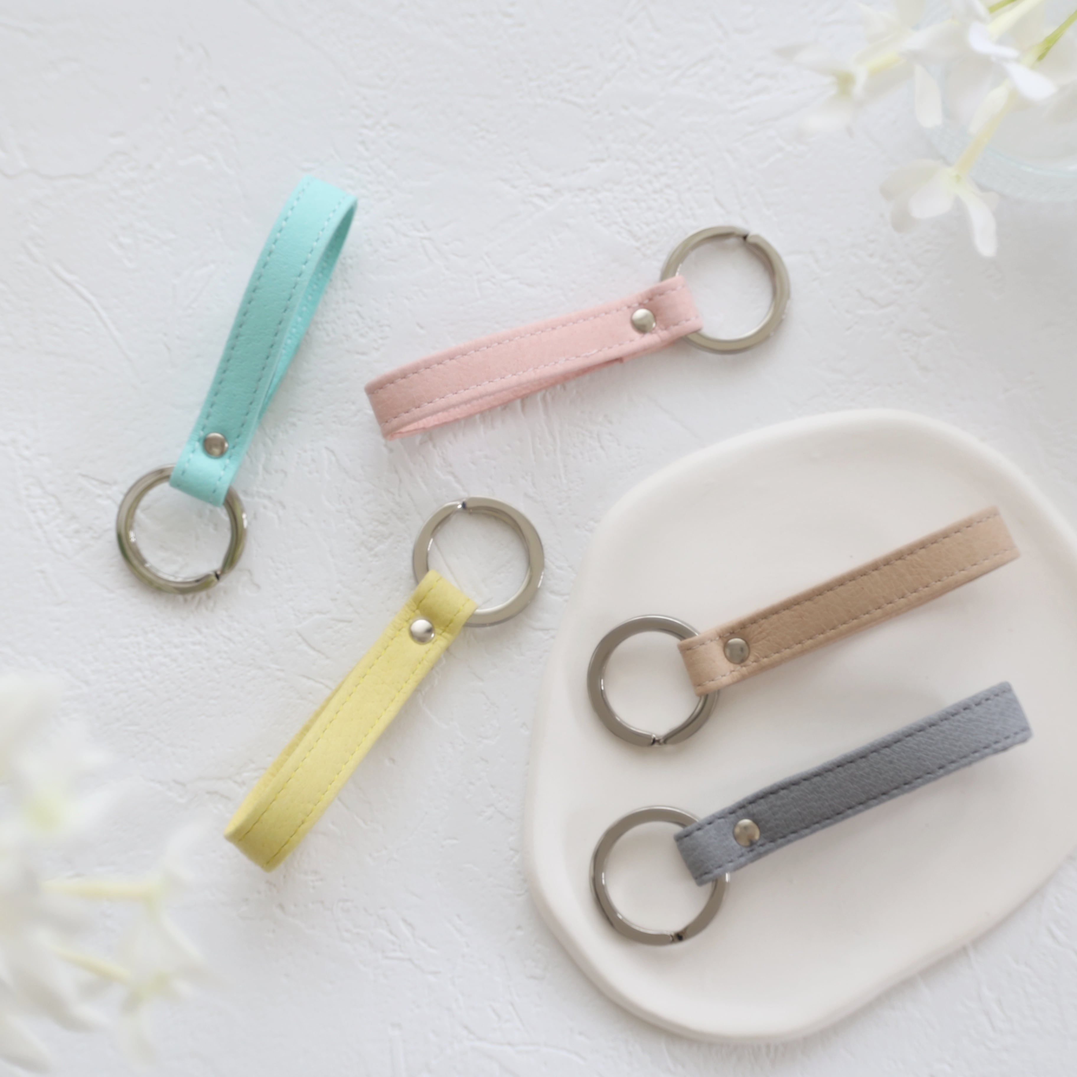 墨田区産 ピッグレザーキーリング