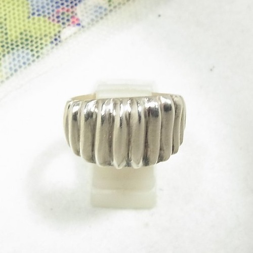 シルバー925製　スタイリッシュなシルバーリング　サイズ9  アクセサリーのセール通販  11949S