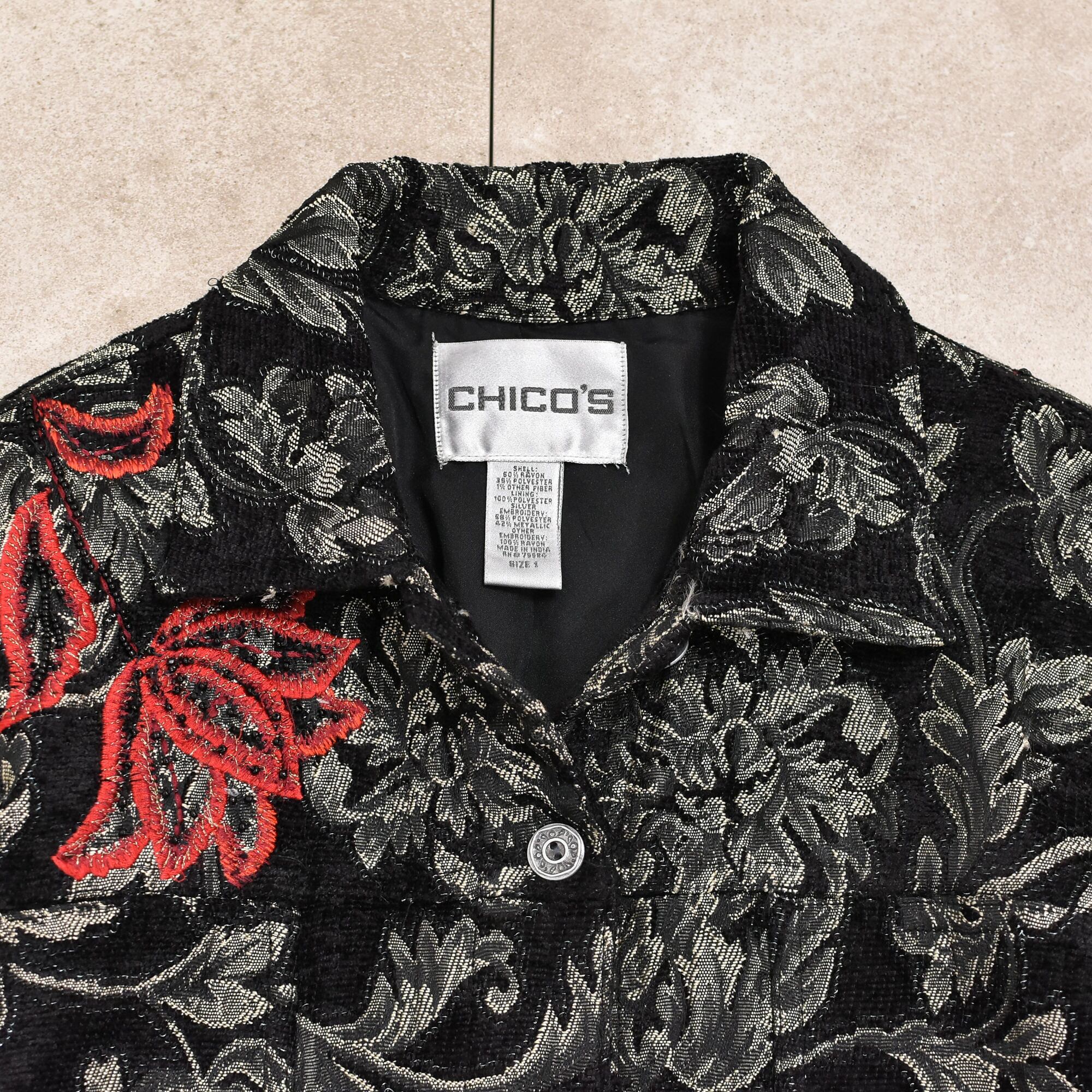 90s〜 CHICO'S tapestry tracker jkt | 古着屋 grin days memory