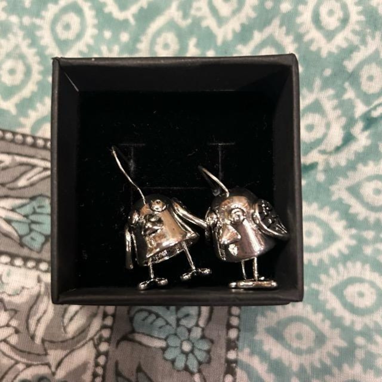 TOPANGA Jewelry Little Bird Earrings, Bird Earrings, Silver Plated, Gift, Jewelry, Bird Earrings