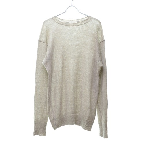 COMOLI / コモリ 22SS V01-06005 ヘンプ ガンジーニット 長袖ニットセーター