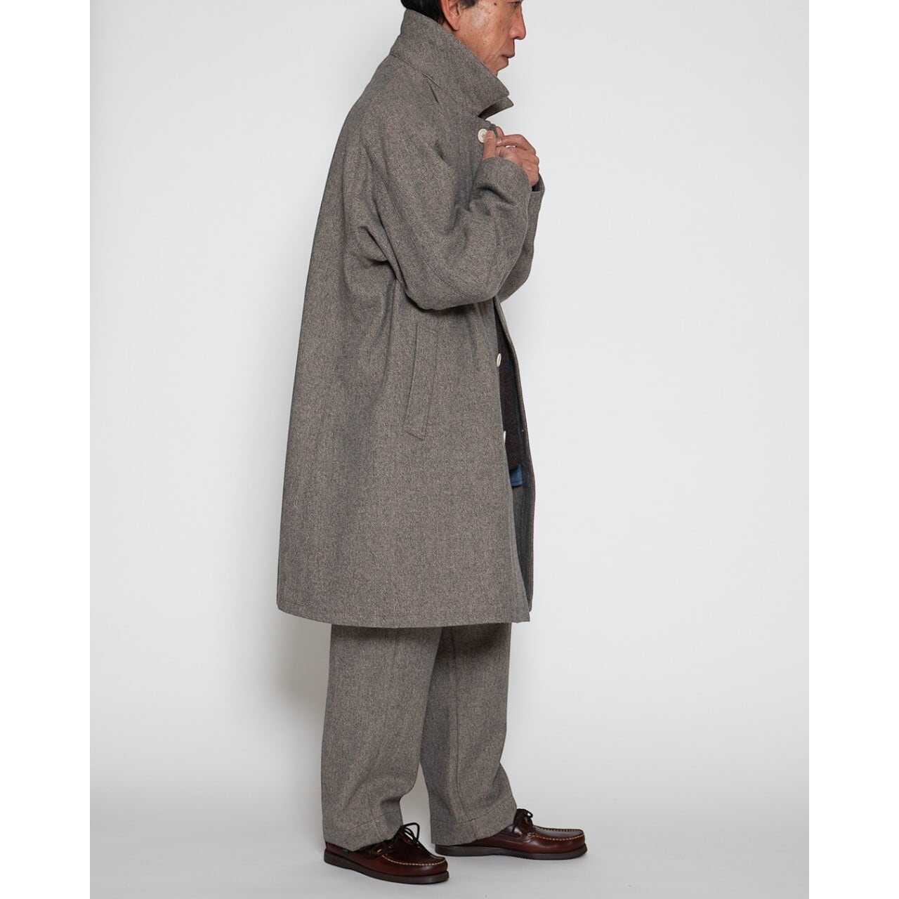 THE CORONA UTILITY / CORONA・UP DUSTER COAT Broken Wool - コロナ