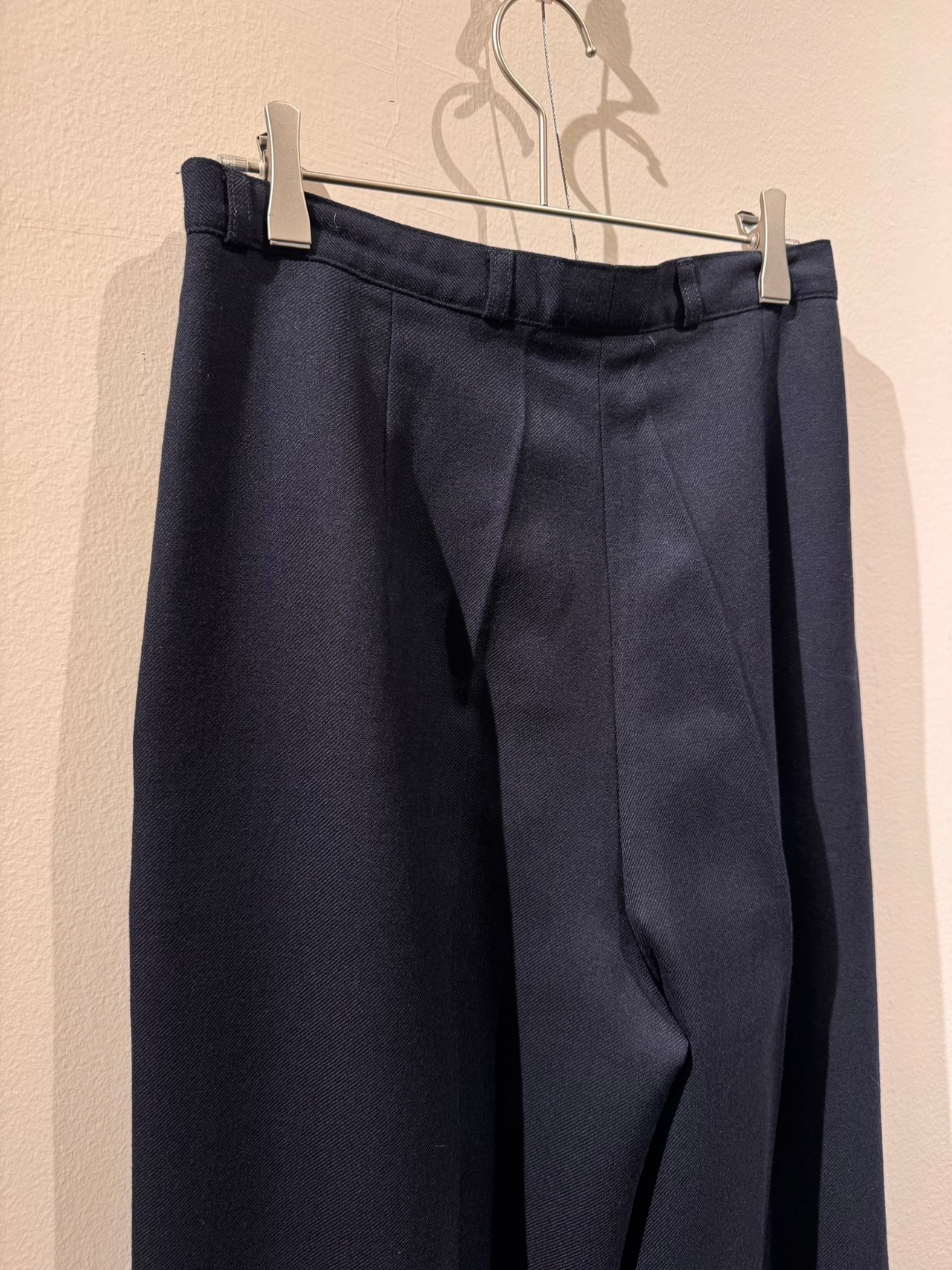 pure wool タックパンツ