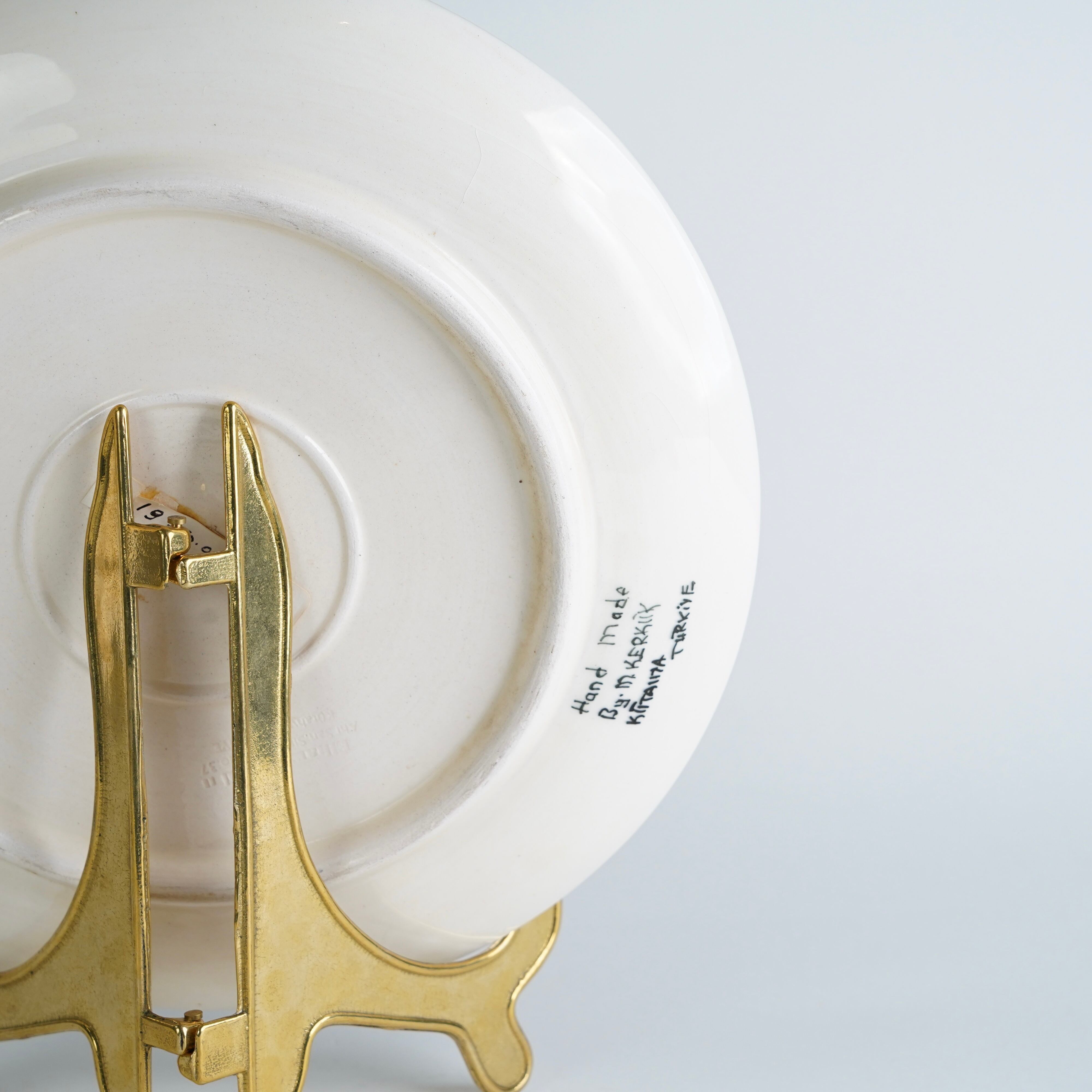 トルコ　陶器皿 トルコ・キュタフヤ陶器 フラワーミニボウル S｜マライカ公式通販