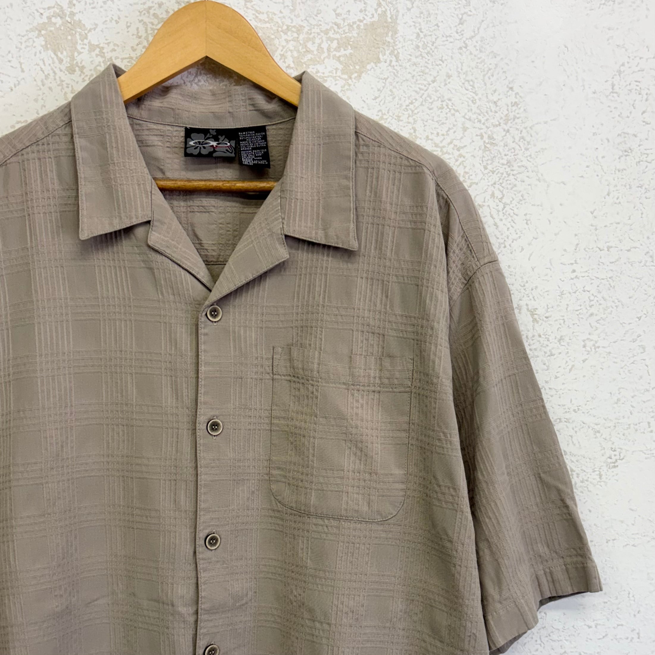 vintage 50s 60s レーヨン オープンカラー シャツ ロカビリー | PAY ID