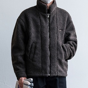 Reversible Boa Zip-Up Jacket [2266]