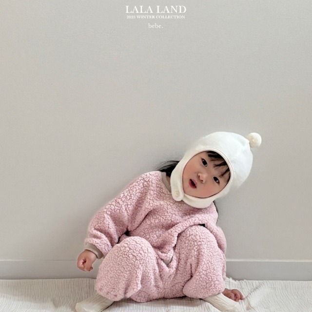 《予約》lala land ¨ bebe) pom pom bonnet