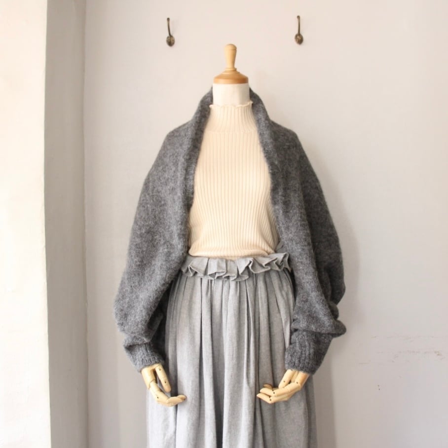 TANG マーガレットストールカーディガン