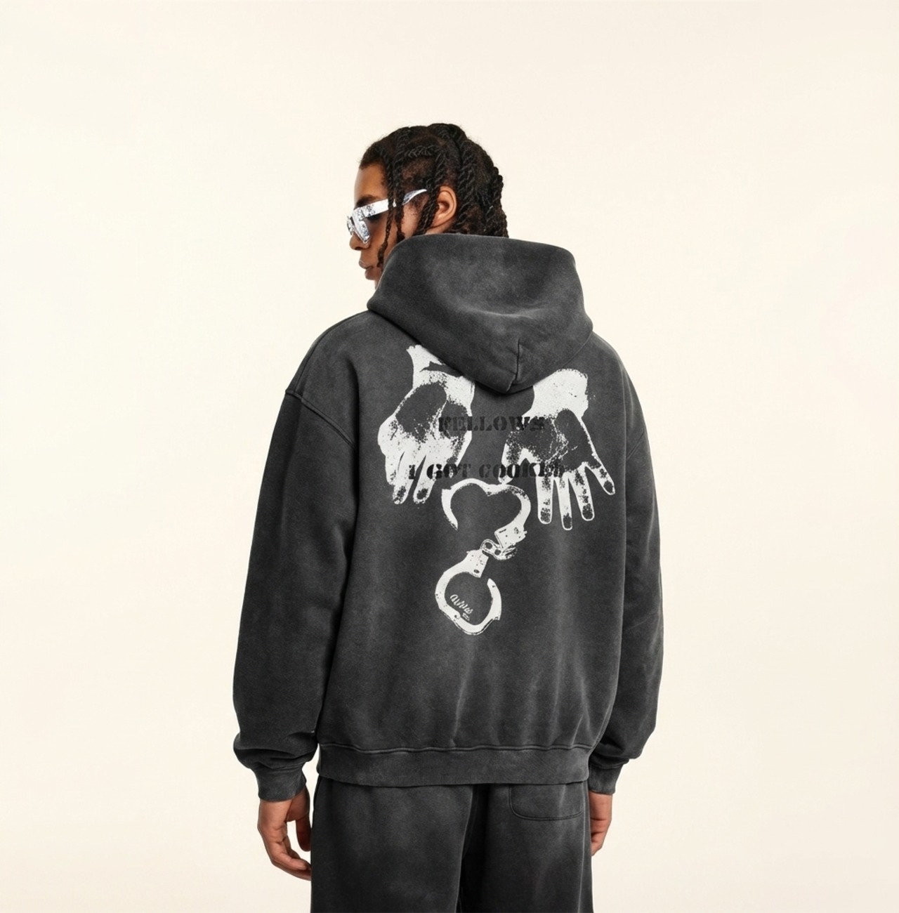 WSHOT Original Soul Handcuffs Zip Hoodie WS147