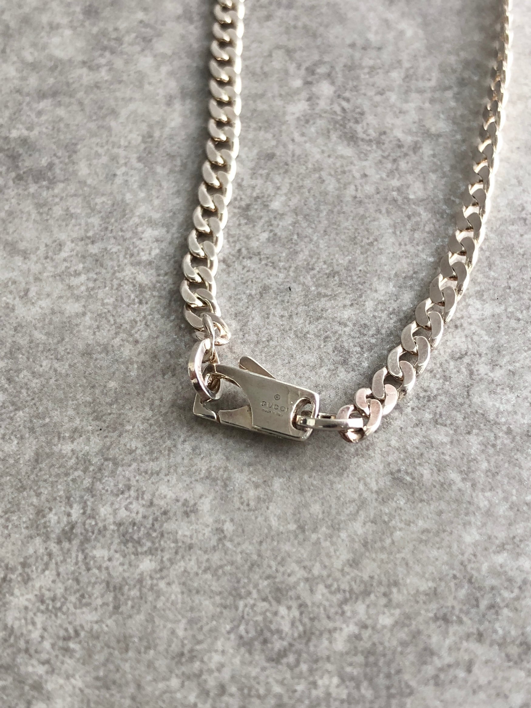 GUCCI グッチ ネックレス シルバー カットアウトG 925 vintage