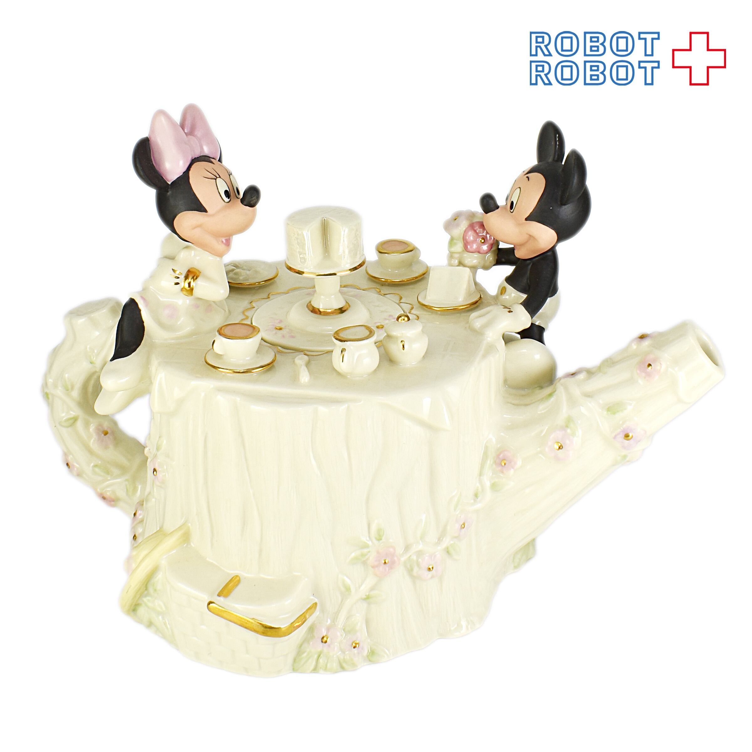 LENOX ミッキー＆ミニー ティーカップ フィギュア LENOX ティーポット