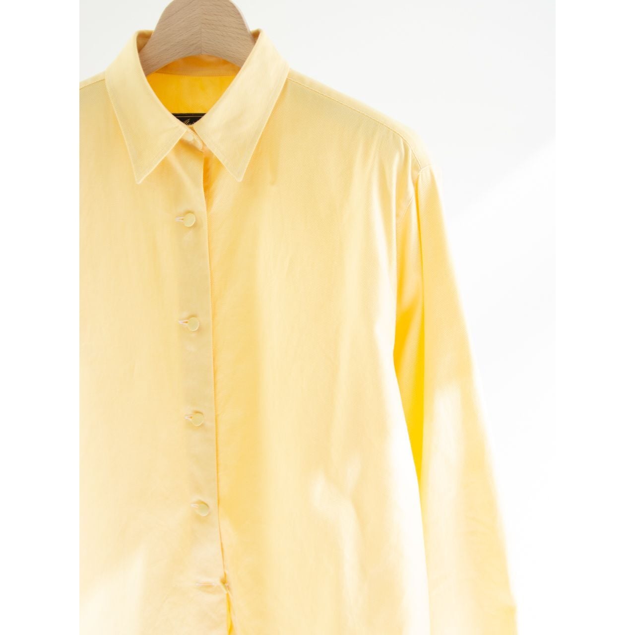 【Alain Figaret】100% Cotton Blouse（アランフィガレ コットンブラウス 長袖シャツ）