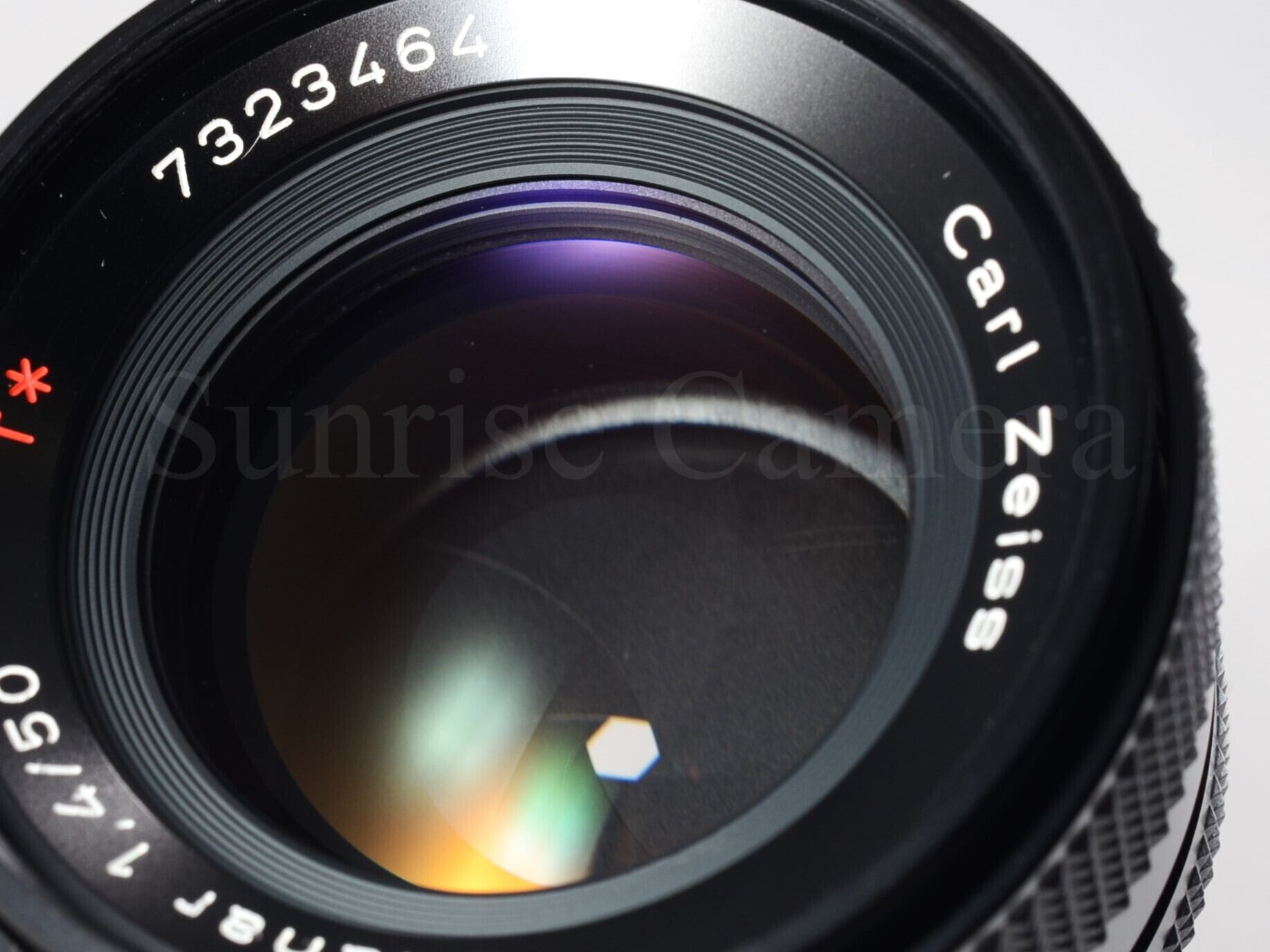 中古】CONTAX Carl Zeiss Planar T* 50mm F1.4 MMJ 純正ラバーフード付