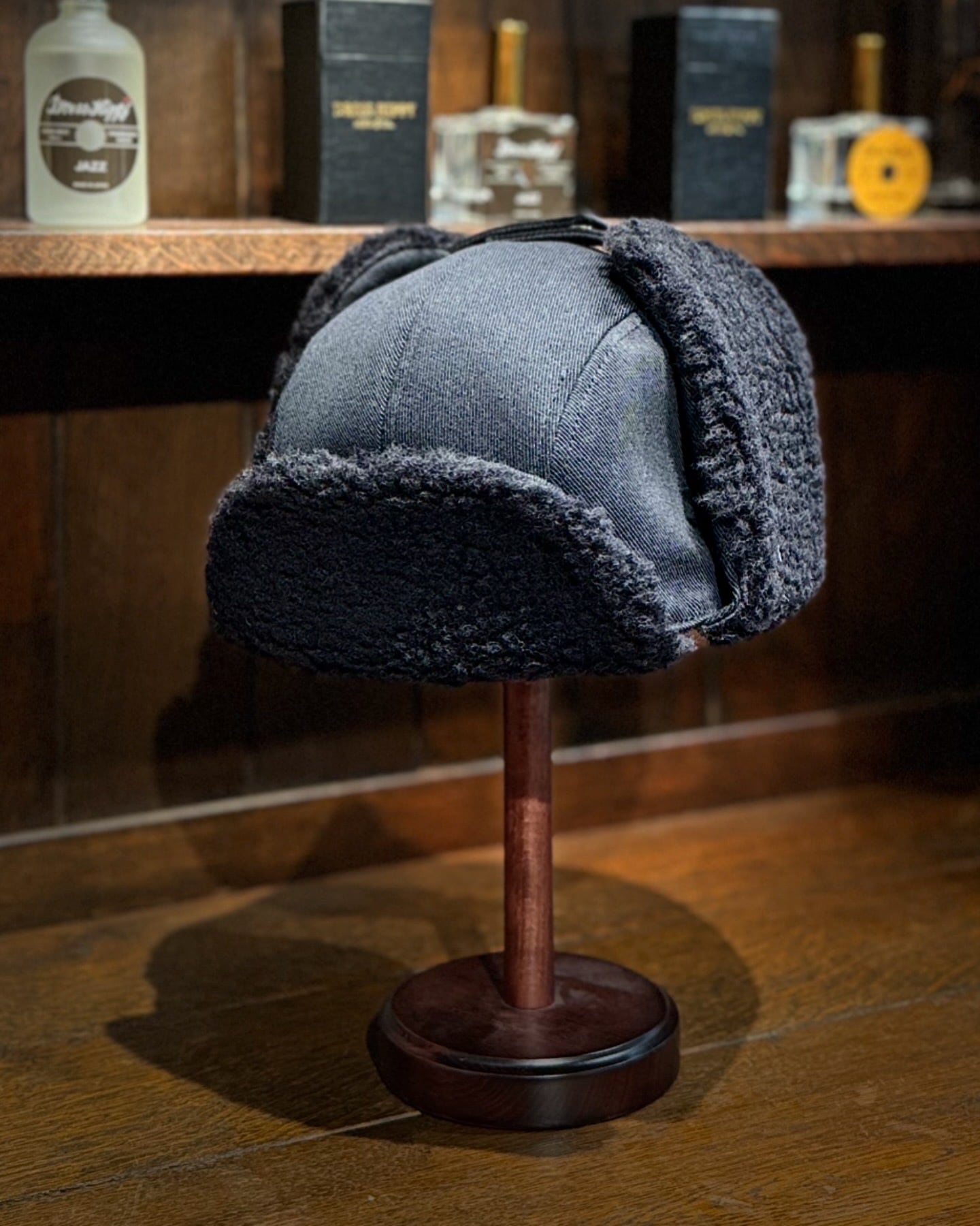 MR.FATMAN / BOA FLIGHT CAP Black | 【FLAGS】メンズ ファッション