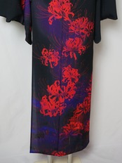 【受注商品】RumiRockセオαゆかた「曼珠沙華」　[A770]