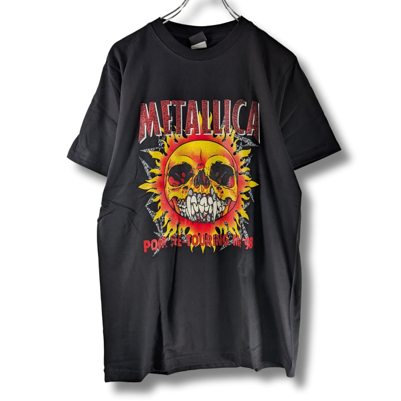 METALLICA メタリカ バンドTシャツ プリントTシャツ 新品 NA104 NA105