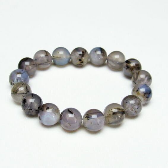 ルチルインアゲート ブレスレット 12mm [M便 1/10] 111-11141