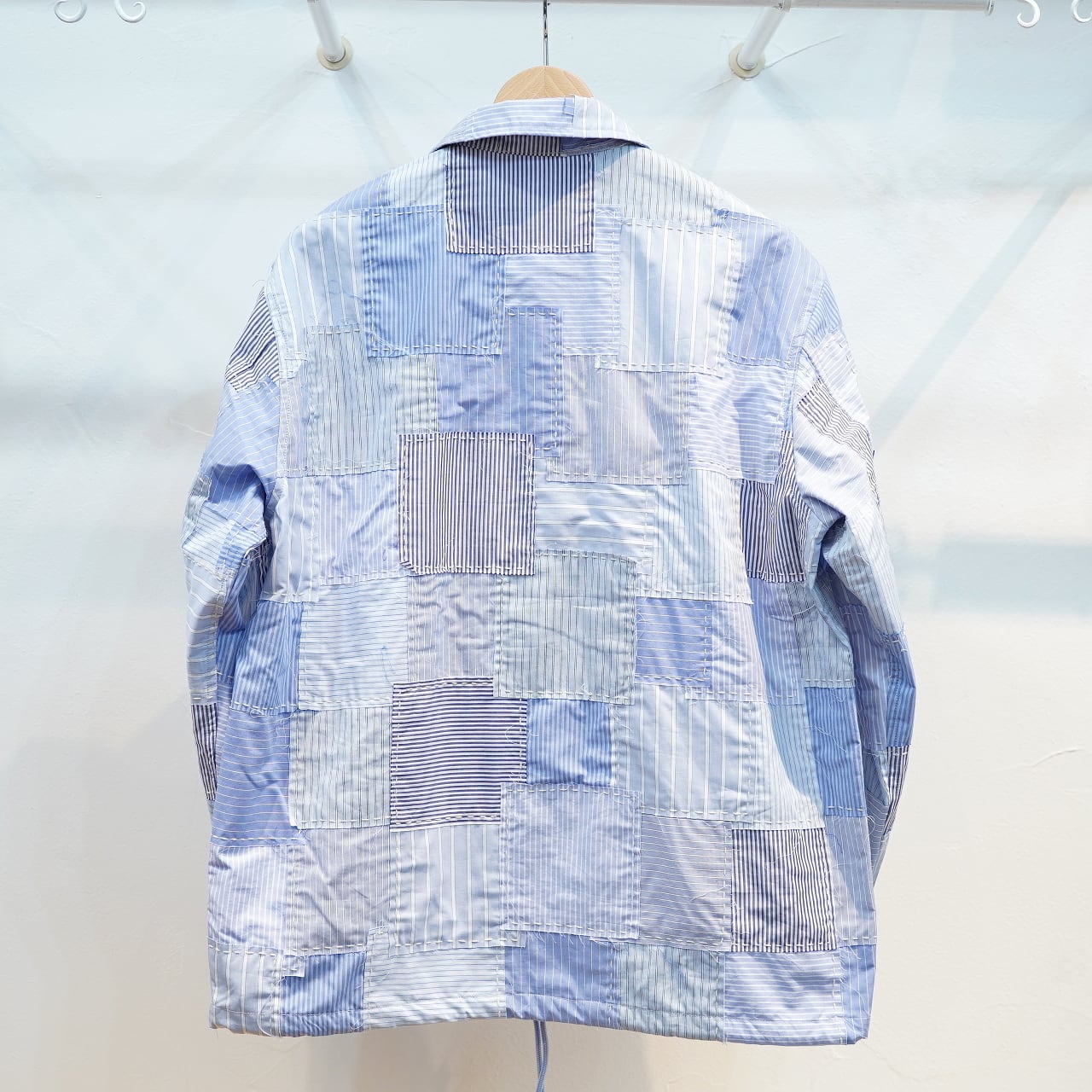 KUON（クオン） CIRCLE別注 手刺し子ストライプパッチワーク