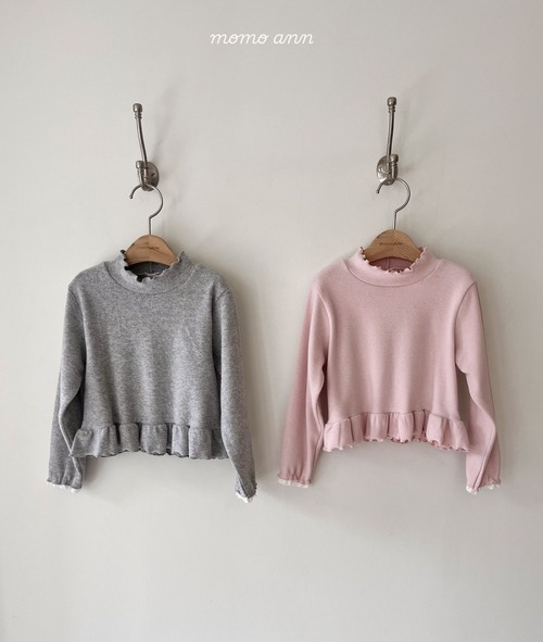 momo ann［取寄］frill polar tee 25winter