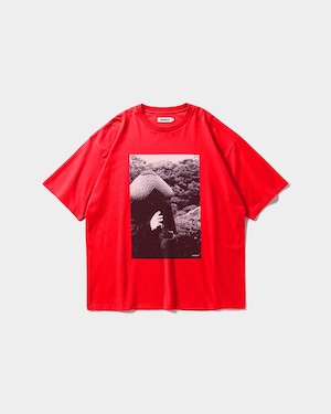 TIGHTBOOTH / MONK S/S T-SHIRT / RED