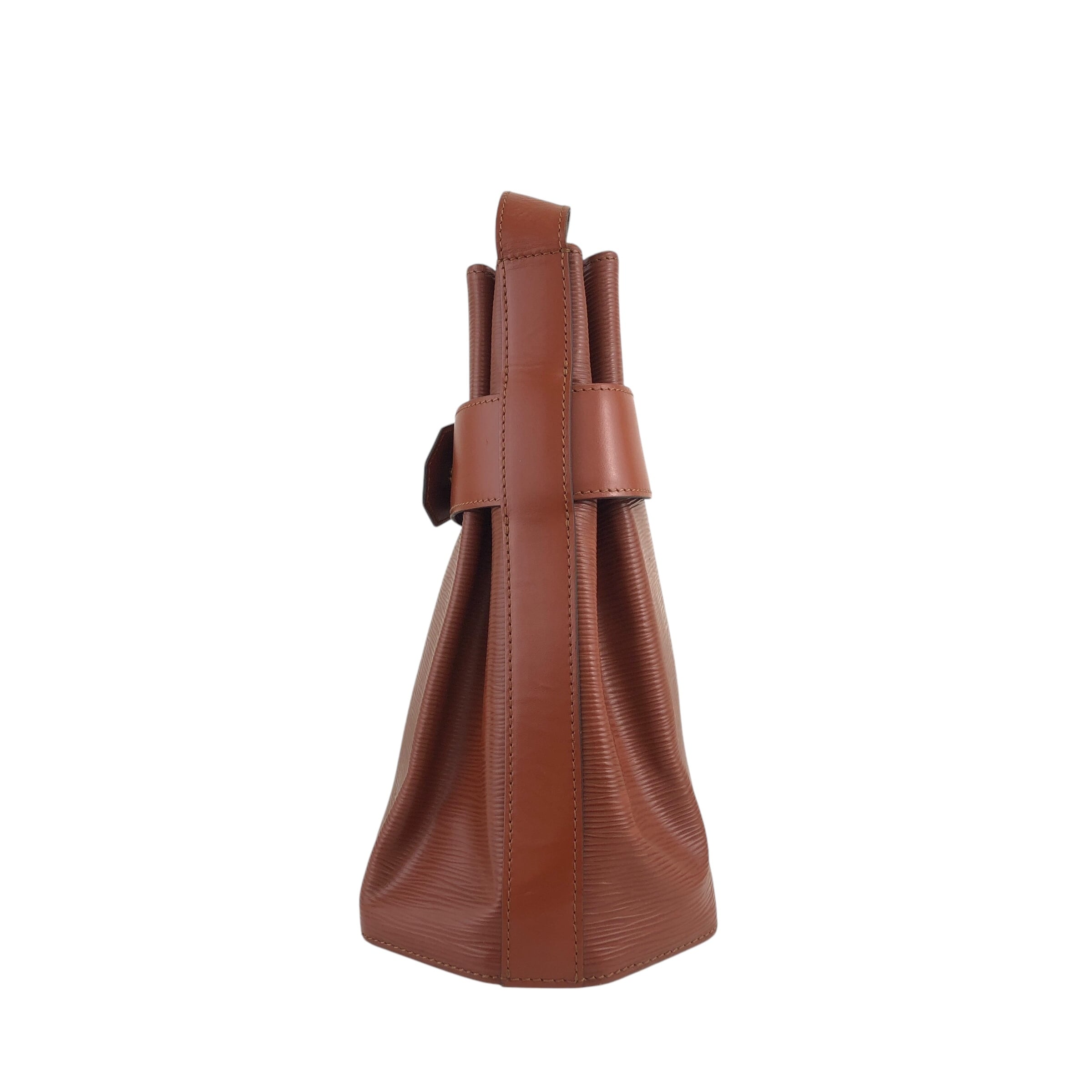 LOUIS VUITTON ルイヴィトン エピ ショルダーバッグ ブラウン サック