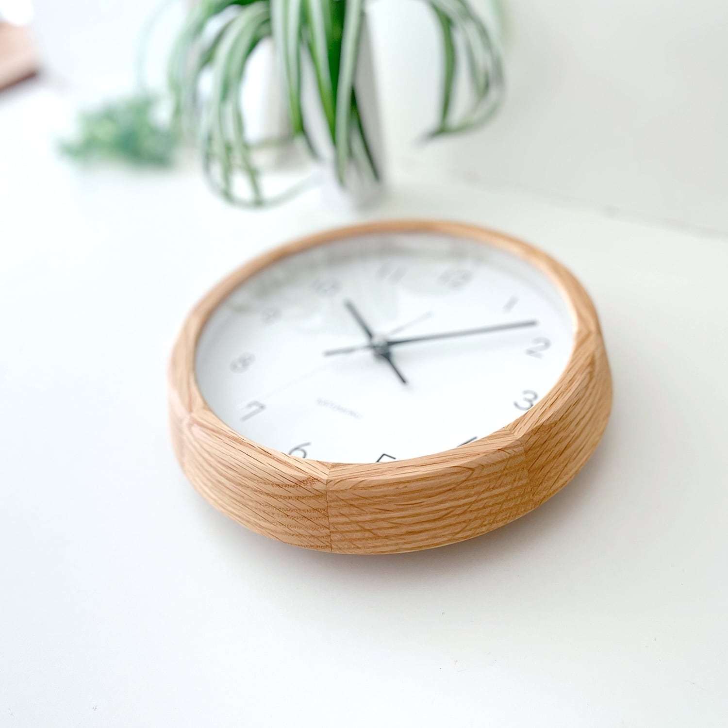 KATOMOKU muku clock 13 オーク km-130OA 掛け時計 | 加藤木工株式会社