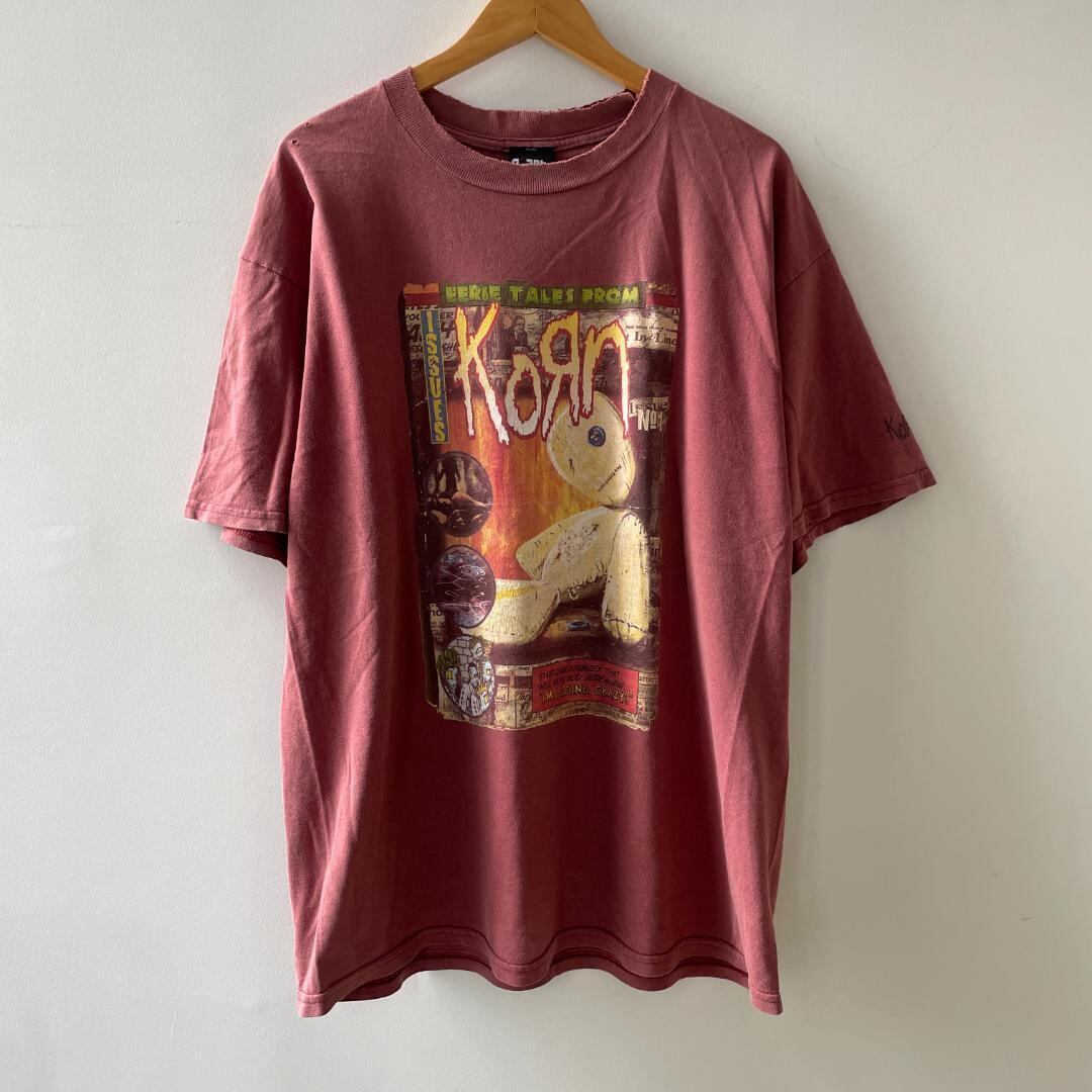 GF798 Tシャツ 90s コーン KORN ロックバンド バンT 2XL GF798 Tシャツ 90s コーン KORN ロックバンド バンT 2XL