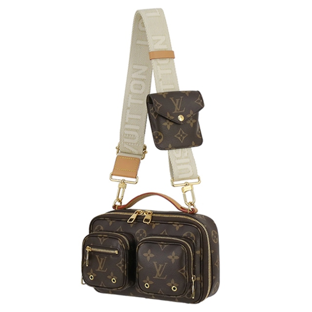 Used LOUIS VUITTON ルイヴィトン ショルダーバッグ ユーティリティ クロスボディバッグ モノグラム レザー 2WAY