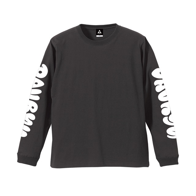 DAVRYU udedon LS TEE [ヘイズブラック]
