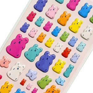 ぷっくりシール　Gummy Bear