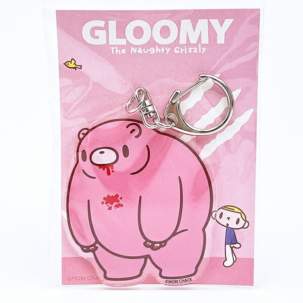 GLOOMY(グルーミー) アクリルキーホルダー 巨大化 日本製