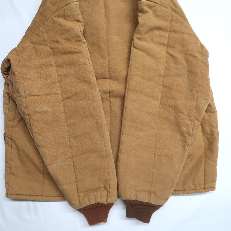 古着 70年代〜 USA製 Key IMPERIAL ダック 刺繍 中綿 ワークジャケット