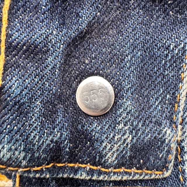 Levi’s 507XX デニムジャケット バレンシア工場 Sun Fade 90s セカンド 古着 40 画像9