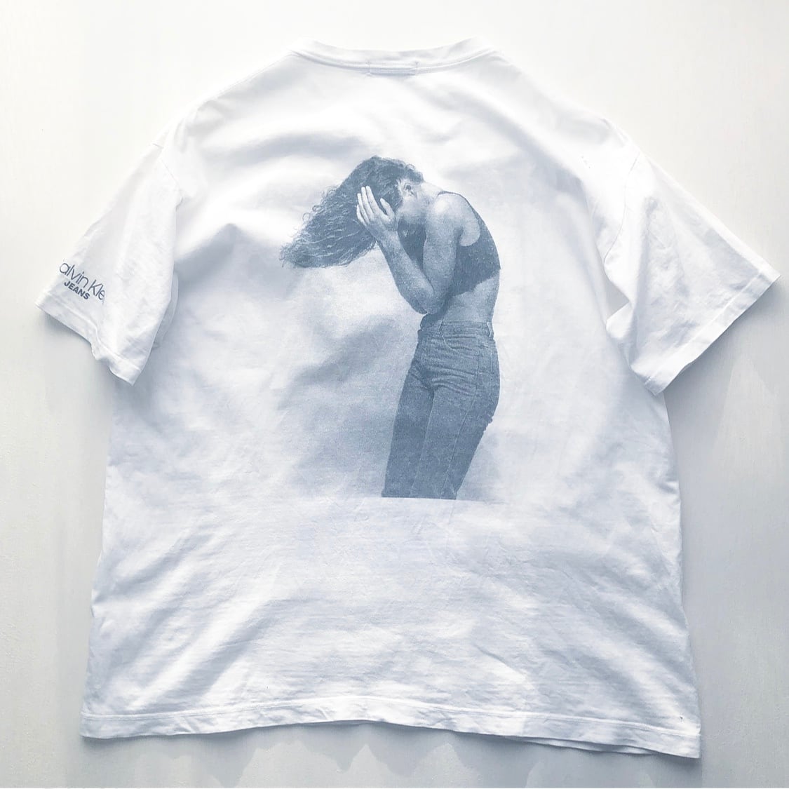 90s Calvin Klein フォトTシャツ L Bruce Weberメンズ