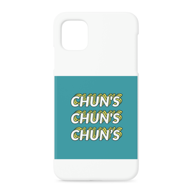 CHUN'S 3D緑 スマホケース〈 iPhone 11 〉