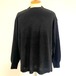 High Gauge Crew Knit　Black