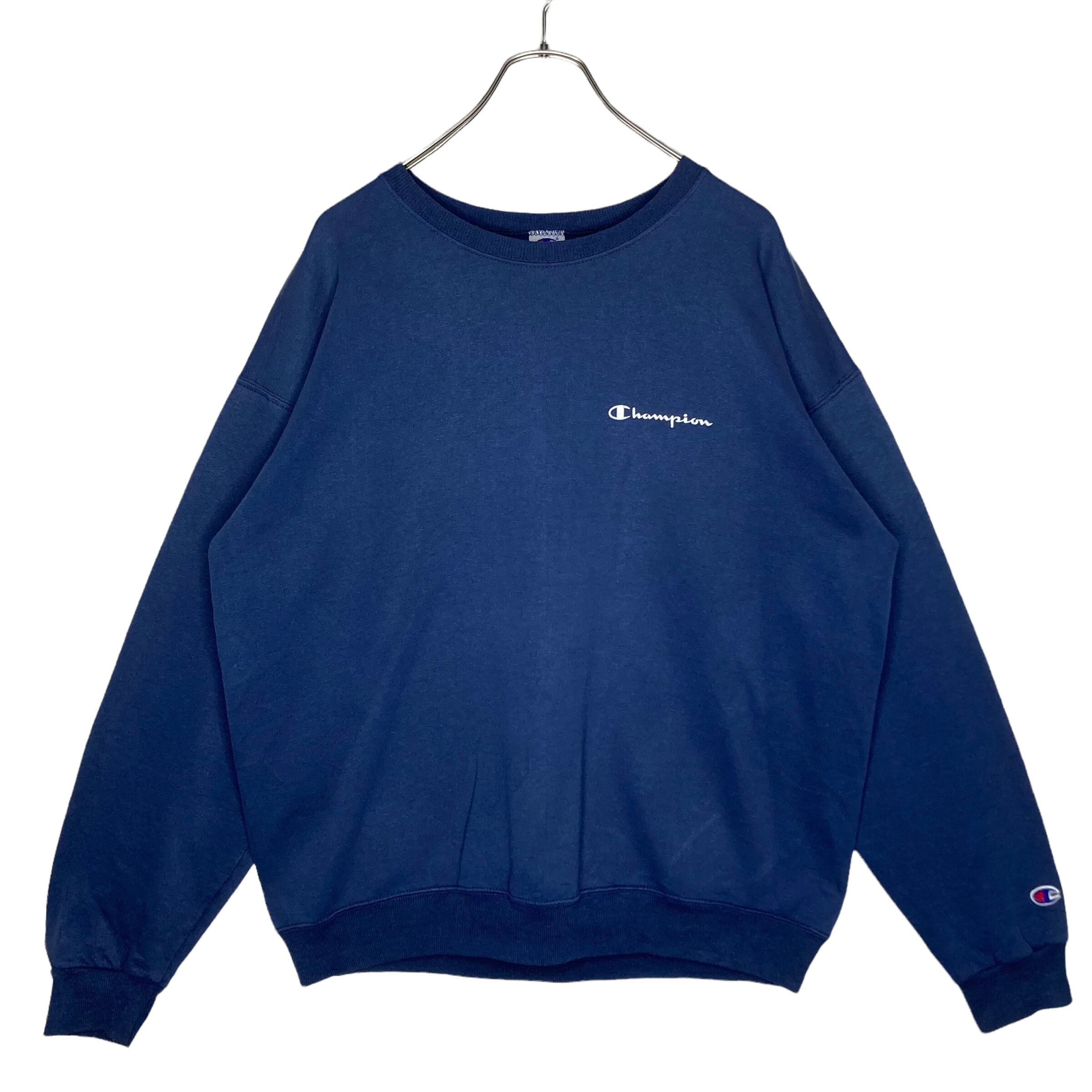 champion スウェット ネイビー L 美品】WTAPS × CHAMPION スウェット 
