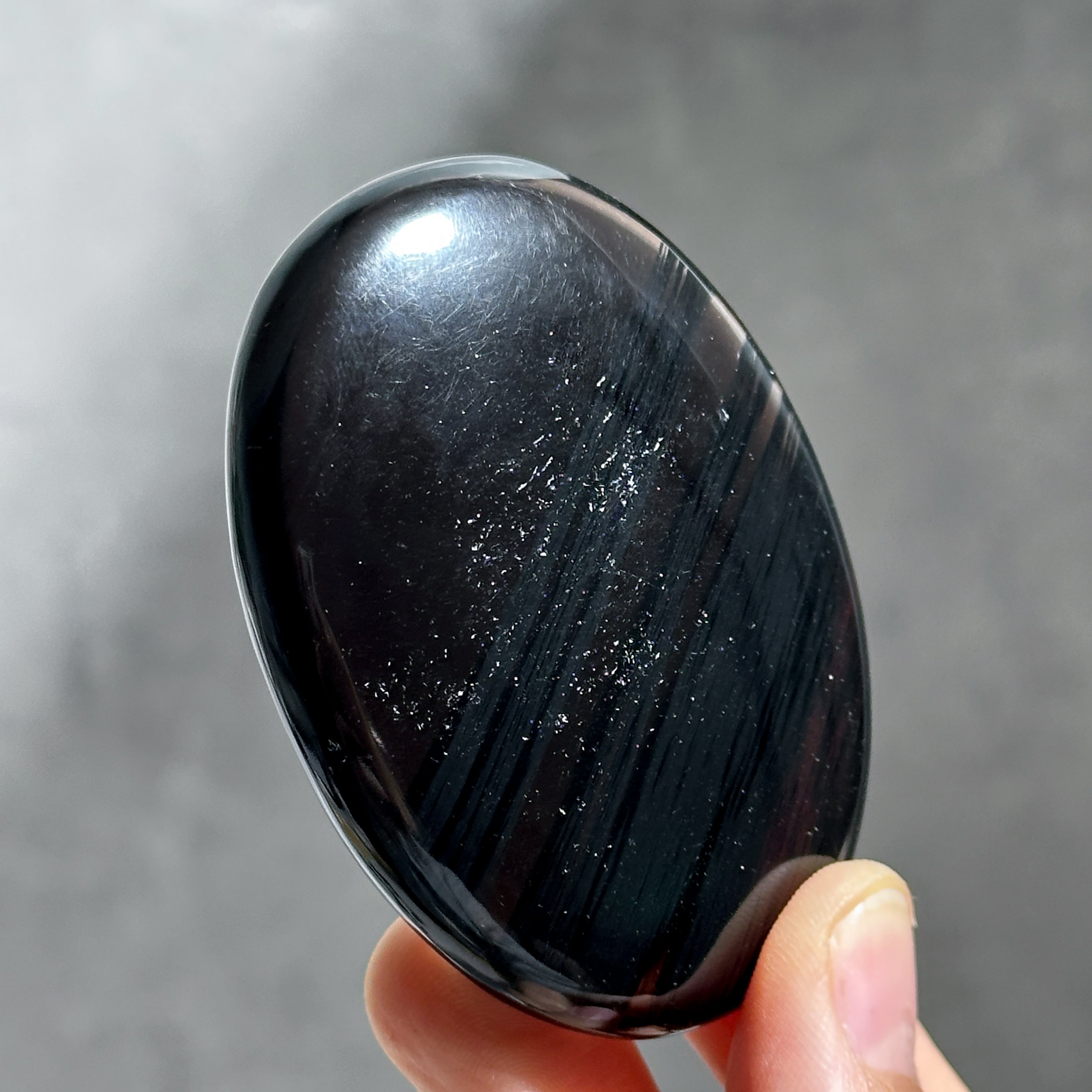 ミッドナイトレースオブシディアン！透き通ってる！素敵！ ミッドナイトレースオブシディアン！透き通ってる！素敵