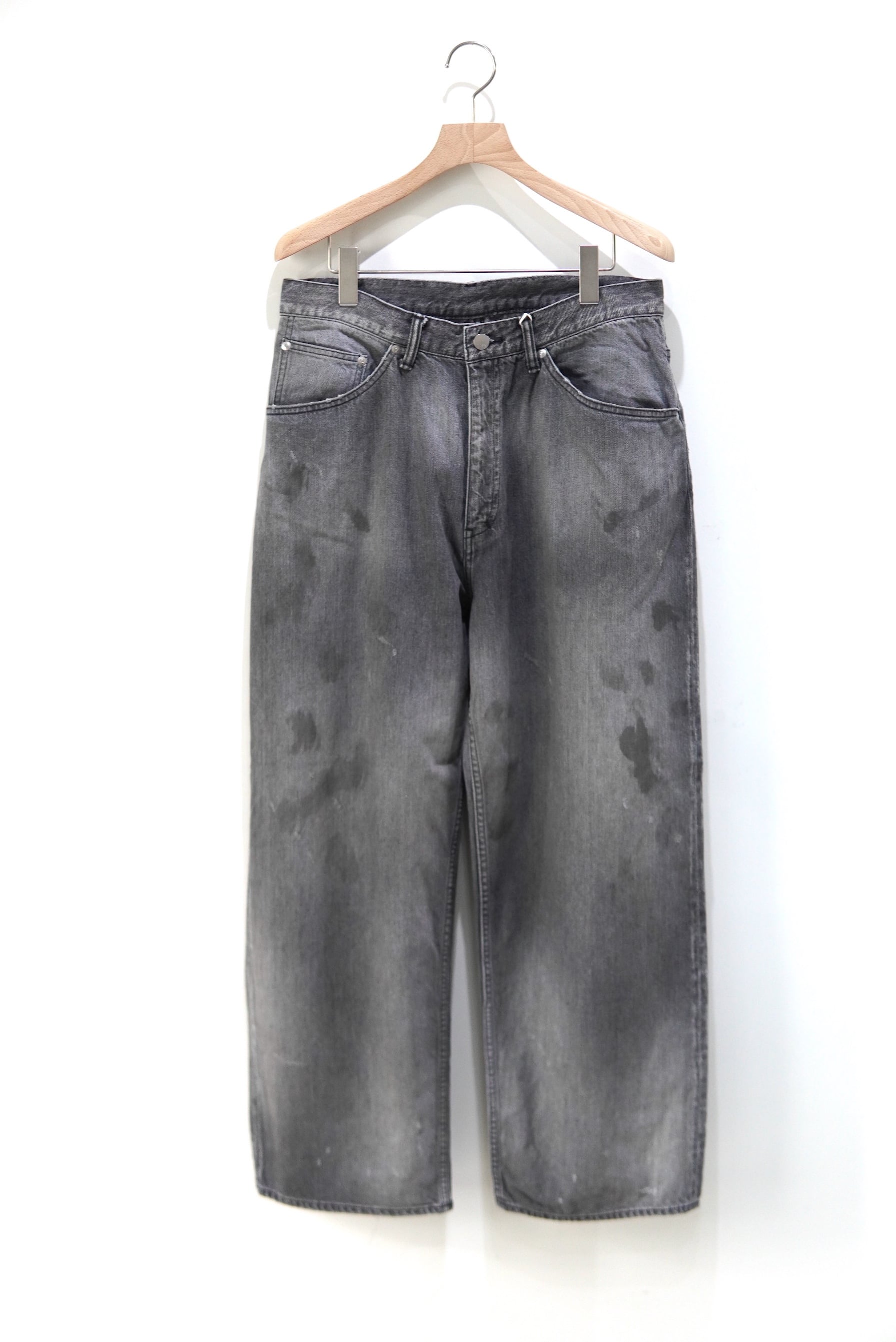 ANCELLM / AGING STRAIGHT 5P DENIM PANTS / ANC-PT78 | POETRY ANCELLM / AGING STRAIGHT 5P DENIM PANTS / ANC-PT78 | POETRY