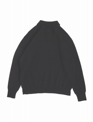 Alpaca Wool Smooth Knitted Polo