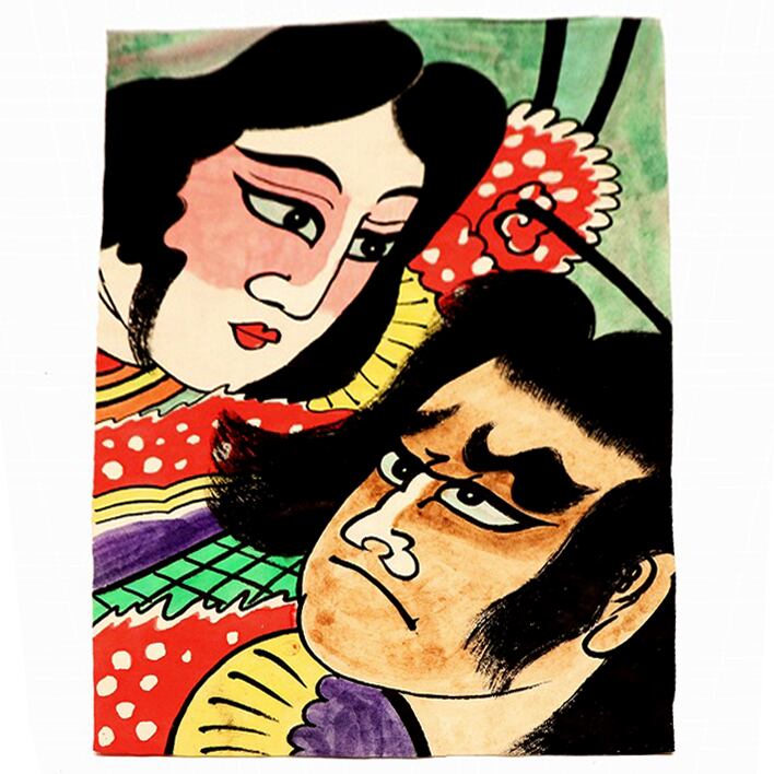 津軽凧絵・ねぷた・ねぶた・No.200118-065・梱包サイズ60