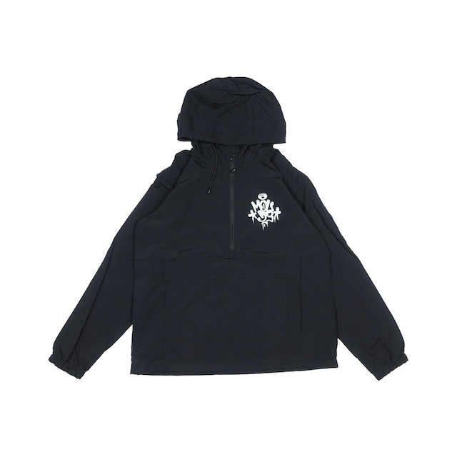 "MOL53" Packable Anorak Jacket [BLACK]