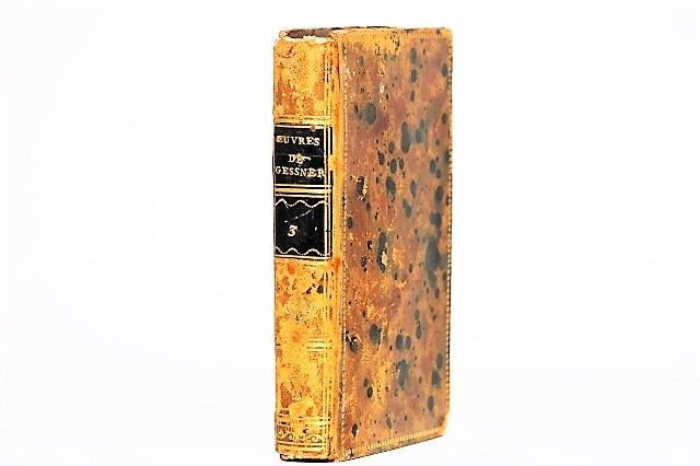 【LB006】《革装》ŒUVRES DE GESSNER /display book